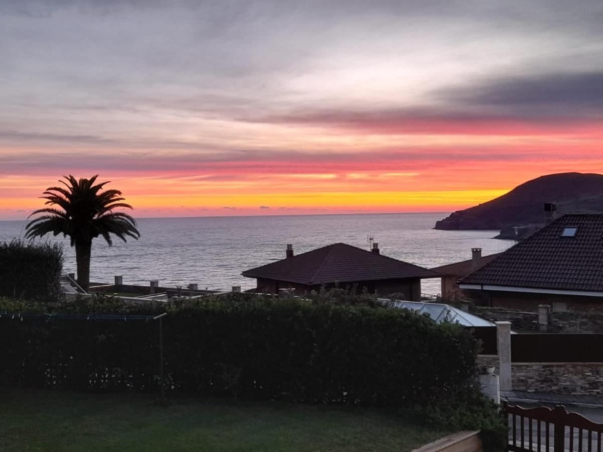 Villa Vistas Al Mar, Urbanizacion Privada Con Piscina De Agua Salada Ajo Buitenkant foto