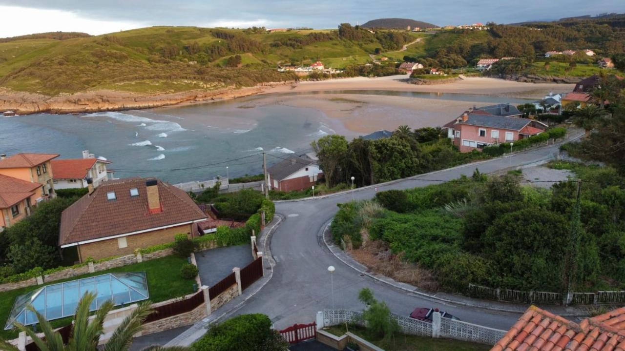 Villa Vistas Al Mar, Urbanizacion Privada Con Piscina De Agua Salada Ajo Buitenkant foto