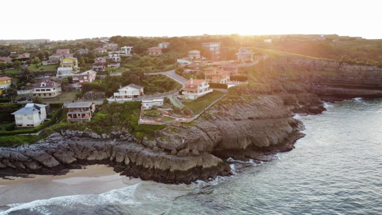 Villa Vistas Al Mar, Urbanizacion Privada Con Piscina De Agua Salada Ajo Buitenkant foto