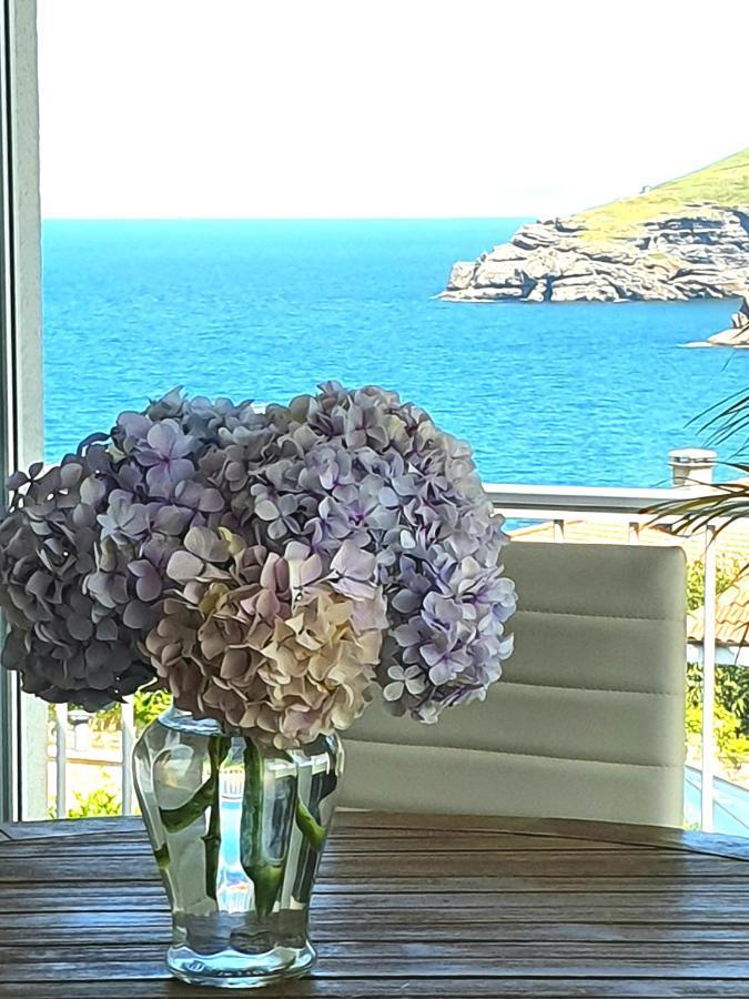 Villa Vistas Al Mar, Urbanizacion Privada Con Piscina De Agua Salada Ajo Buitenkant foto