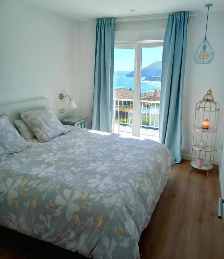 Villa Vistas Al Mar, Urbanizacion Privada Con Piscina De Agua Salada Ajo Buitenkant foto